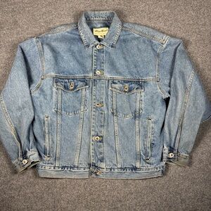 Eddie Bauer Vintage Light Blue Denim Jacket